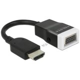 Delock 65587 HDMI / VGA adapter [1x muški konektor HDMI - 1x 15-polni ženski konektor D-Sub] crna, bijela | Eponuda.ba