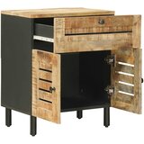  Noćni ormarić Prirodna 50 x 33 x 60 cm Čvrsto drvo manga | shoptok.hr