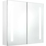  Kupaonski ormarić s ogalom sjajni bijeli 62 x 14 x 60 cm | shoptok.hr