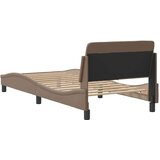  Okvir za krevet Dover cappuccino 90x190 cm umjetna koža | shoptok.hr