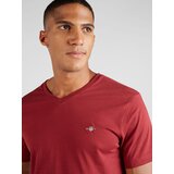 Gant Majica rdeča / bela | Shoptok.si