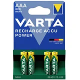 1x4 Rechargeable Accu AAA Ready2Use NiMH 800 mAH Micro - Punjive baterije