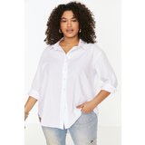 Trendyol Curve White Woven Shirt | ePonuda.com