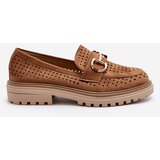 Boto Women's Ajour Moccasins With Ornament Camel Talesse | shoptok.hr
