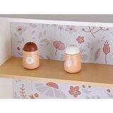 Kinder Home Dječja drvena kuhinja – vintage model s elektroničkim pločama, svjetlima, zvukovima i sudoperom s tekućom vodom, 91 × 31 × 90 cm | shoptok.hr