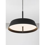 Nova Luce Mat crna LED viseća svjetiljka aluminijska s mogućnosti zatamnjivanja ø 45 cm Velio – | shoptok.hr