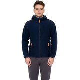 Leone 1947 Flis Man Full Zip Polar Modra Cene