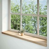 Okenske police 2 kosa neobdelana 140x30x2 cm trdna hrastovina, (5000208465) | Shoptok.si