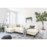 P & B SEDEŽNA GARNITURA, mikrovlakna bež | Shoptok.si