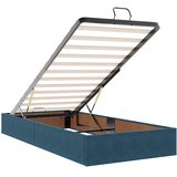  Okvir kreveta s madracima tamnoplavi 100x200cm baršunasti | shoptok.hr