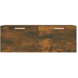  Zidni ormarić dimljeni hrast 100x36,5x35 cm konstruirano drvo | shoptok.hr