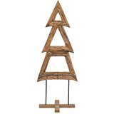 Božićno drvce s stalakom Smeđa 90 cm Masivna tikovina | shoptok.hr