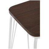 Premier Housewares Bel/v temni naravni barvi stolček iz masivnega bresta District – | Shoptok.si