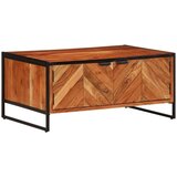 vidaXL Klubska mizica 90x55x40 cm trden akacijev les, (21323843) | Shoptok.si