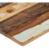  Pravokutna stolna ploča 60 x 70 cm 25 - 27 mm obnovljeno drvo | shoptok.hr