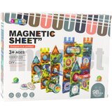  Set of Magnetic Construction Blocks Ball Track Colorful 98 pcs. | Shoptok.si