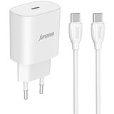 Superior Kućni Punjač CO-DC24 Fast PD 25W 3A Type C na Type C, Beli
