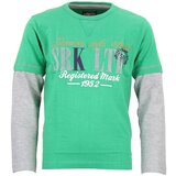 Srk Majice s kratkimi rokavi T-shirt garçon EVRA Zelena Cene
