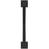  Noge za blagovaonski stol u obliku slova X, 2 kom, crne, 70 x (72-73) cm, čelik | shoptok.hr