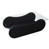 Hanah home sto za dnevnu sobu brise black transparent