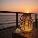 Mhome Laterna z LED svečo h26cm / več barv / kovina, plastika, (5000197936) | Shoptok.si