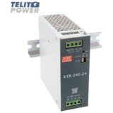 Mean Well XTR-240-24 – 240W trofazno DIN šinsko napajanje 24V, ultra slim ( 4973 ) | ePonuda.com