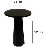 Hanah home side table lilyum 52 black | ePonuda.com