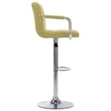 vidaXL Barski stoli 2 kosa zeleno blago | Shoptok.si