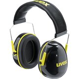 Uvex Glušnik K2, z obročem, SNR 32 dB, črno/rumene barve | Shoptok.si