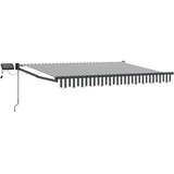 Ručna Ročna zložljiva senčnica z LED lučmi 3 x 2,5 m, (5000205430) | Shoptok.si