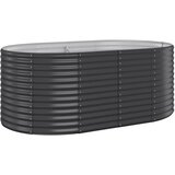 Furnova Visoka greda iz prašno premazanega jekla 175x100x68 cm antracit, (21921022) | Shoptok.si