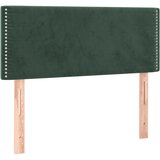 Maison Chic posteljno vzglavje - vzglavna omarica - nočna omarica temno zeleno 90x5x78/88 cm žamet, (21706837) Cene