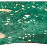 Kayoom RAVNO TKANA PREPROGA Fly 110 Flaschengrün / Gold zlate barve, temno zelena | Shoptok.si