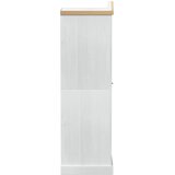  Ormari s policom Bijelo 55 x 52 x 170 cm Čvrsto borovo drvo | shoptok.hr