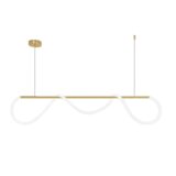 Toolight APP854-CP long gold led stropna svjetiljka | shoptok.hr