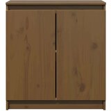 vidaXL Bočni ormarić boja meda 60 x 36 x 65 cm od masivne borovine | shoptok.hr
