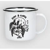 Surf And Curse Enamel Mug multicolor