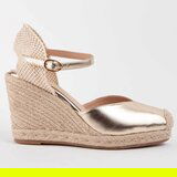 Leindia Espadrile 102905 Pozlačena | Shoptok.si