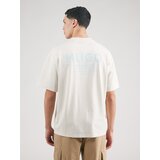 Hugo Majica 'Nalono' pastelno modra / off-bela | Shoptok.si
