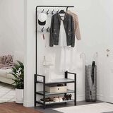 vidaXL Vješalica za kapute Sivi hrast sonoma 75 x 34 x 184 cm | shoptok.hr