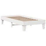 vidaXL Okvir kreveta bez madraca bijeli 90 x 200 cm masivna borovina | shoptok.hr