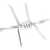  Bodljikava žica Srebrno 100 m Čelik vruće galvaniziran | shoptok.hr