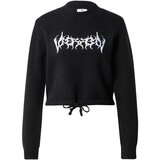 VIERVIER Pulover 'Cara' črna / bela | Shoptok.si