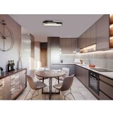  argon 0904 - plafonsko svetlo toni 2xE27/15W/230V crna/zlatna | Eponuda.com