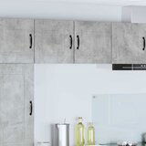 VidaXL Zidni kuhinjski ormarić 2 pcs Betonski sivi 40 x 31 x 40 cm VidaXL Zidni kuhinjski ormarić 2 pcs Betonski sivi 40 x 31 x 40 cm Slike