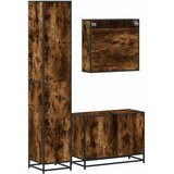  3-dijelni set kupaonskog namještaja boja hrasta drveni | shoptok.hr