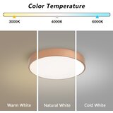 Brilagi LED plafonsko svetlo POOL LED/48W/230V 3000/4000/6000K prečnik 40 cm bronza | Eponuda.com