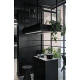CIARKO DESIGN otočna napa MINIMAL 1 CRNA 90 cm (s crnim tvorničkim panelom) | shoptok.hr