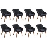  9-dijelni vrtni blagovaonski set crni | shoptok.hr