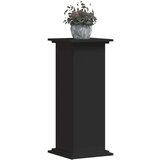 vidaXL Stalak za biljke crni 33x33x80 cm konstruirano drvo | shoptok.hr